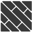 Square icon of angled floor tile